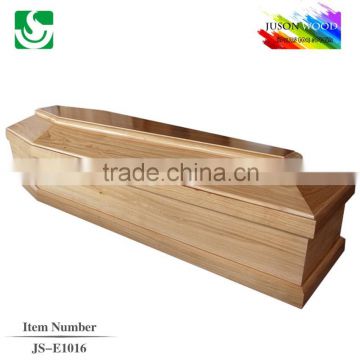 JS-E1016 trade assurance supplier reasonable price poplar coffin