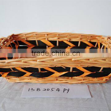 wicker tray