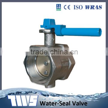 6 inch screw type butterfly valve with handle