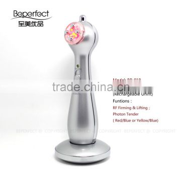 Factory wholesale rf photon wrinkle removal beauty instrument for personal use