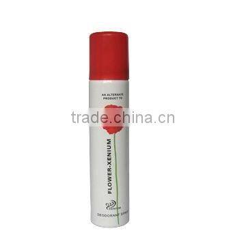 deodorant body spray , perfume , 75ml 35*135mm