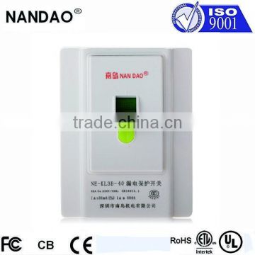 2016 Hot Selling Electric Leakage Circuit Breaker From Orinal Nandao Factory
