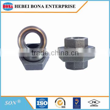 Good quality malleable iron gi fittings union