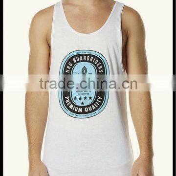 100% cotton custom tank top