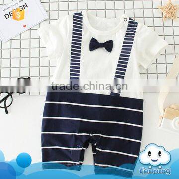 SR-311B Summer Baby Clothes Romper Infant Clothing With Bow tie Babies Wears