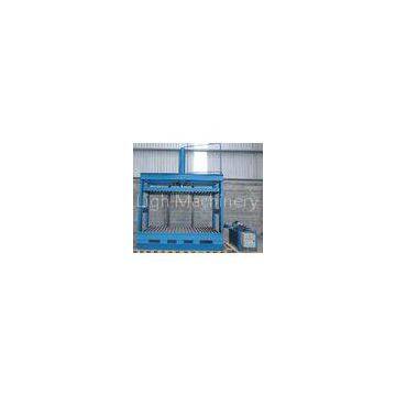 2m x 1m x 0.5m Hydraulic Gabion Mesh Packing Machine For Pressing Gabion Box