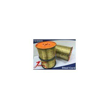 High Tensile Brass Plated Steel Wire / Radial Tire steel cord 0.365+6*0.35 BX HT