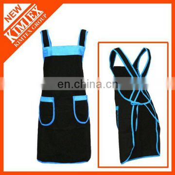 Cheap color printed 100 polyester apron