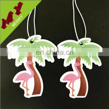 Colorful funny design custom paper air freshener for car