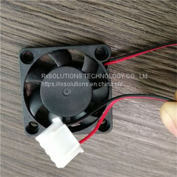 3V 5V 12V Brushless DC Cooling Fan with 2 wires with 3pin plug