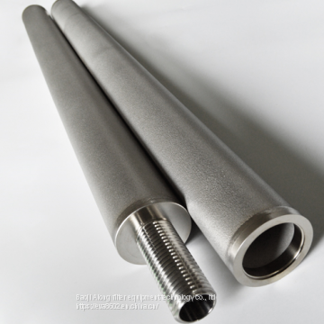 Clean type no pollution pure titanium powder sintered filter cartridge clarification filtration