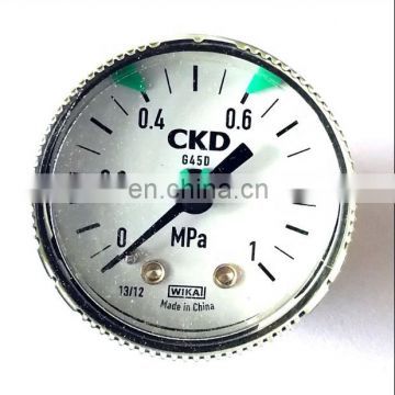 CKD  Brand New  45mm  Mini Pressure Gauge  G45D-6-P10
