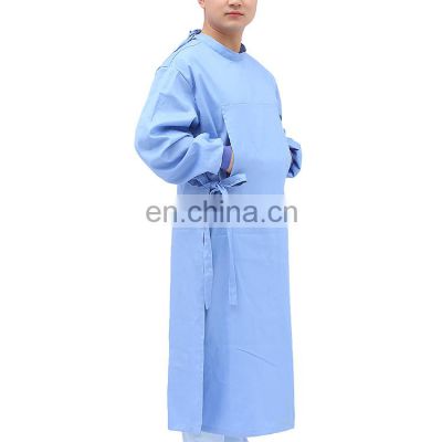 OEM High-quality Siamese Reusable Piece Cleaning Dental Uniform Surgical Gown Medical Protective Clothing Class II 2 Years