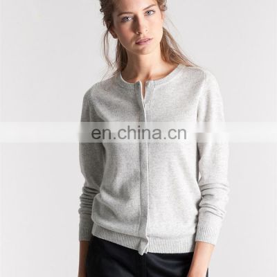 ladies Beautiful Gray Cashmere Jumpers and Cardigans