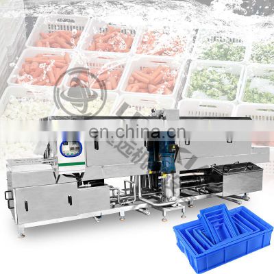 High pressure food basket cleaning equipment fruit basket cleaning machine price