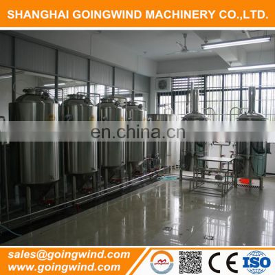 Micro beer brewing equipment auto production line beers manufacturing plant good price for sale