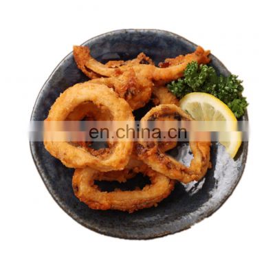 Good quality frozen seafood powdered squid snack for sale