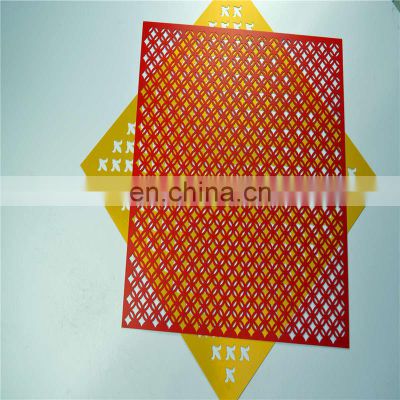 Manufacturer customized Stainless steel round hole perforated metal sheet