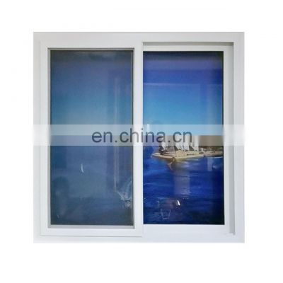 Wholesale Latest Style Double Glazing Pvc Sliding Windows with sliding fiberglass screen
