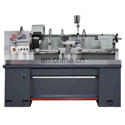 CQ6240F 1000 bench manual lathe machine price with big spindle bore for sale
