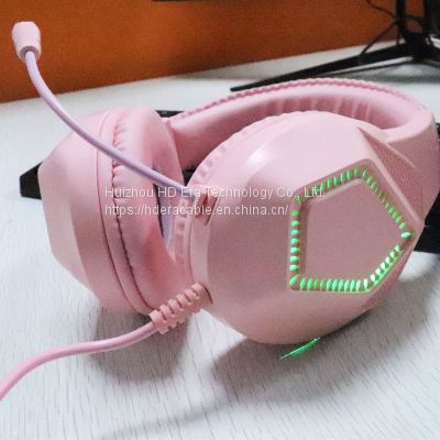 HDERA High Quality Wired Headphones Popular Style Computer Earphones With Microphone HD807