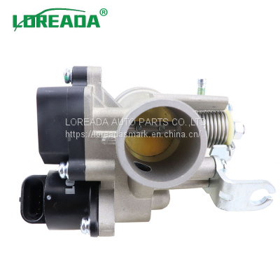 LOREADA Original Motorcycle Throttle body for Motorcycle 125 150CC Engine IAC 26178 and CTS Triple Sensor Bore Size 28mm