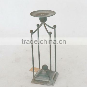 Baroque Metal Tall Candle Holder Stand