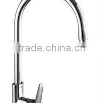 Brass kitchen mixer, single lever kitchen faucet, JKD2124-033