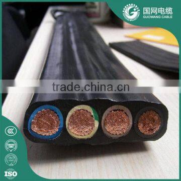 450/750v rubber insulated flat cable/flexible flat cable/flat electrical cable