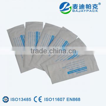 Heat Sealing Sterilization Flat Pouch high resistant packaging