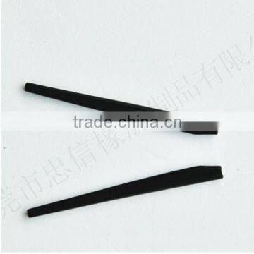 Silicone rubber temple ends for eyeglasses frame temple covers