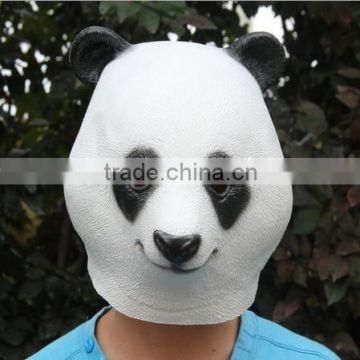 Latex Panda Mask Adult One Size fits all Costume mask