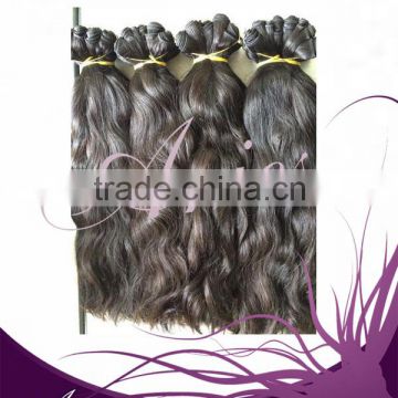 Double Weft Wave Remy Virgin Hair Human Hair Extension