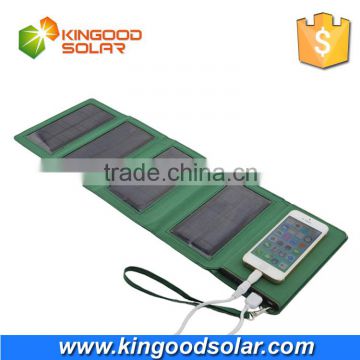 2015 Foldable full capacity 8000mAh solar charger for smartphones