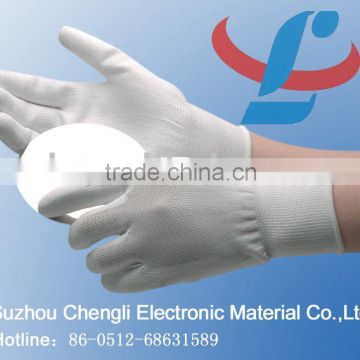 palm coated knitting cleanroom gloves