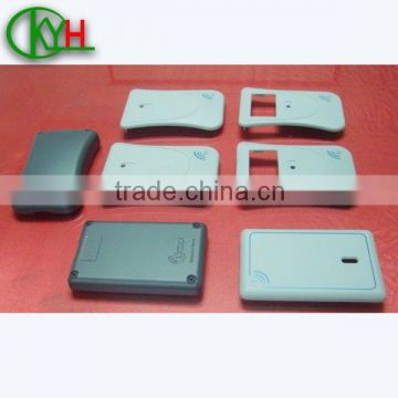 CNC machining electronic case plastic prototype,CNC engraving plastic parts with printing