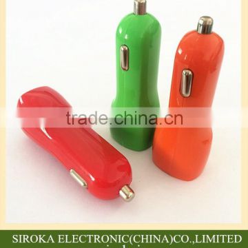 CE ROHS approved customized colors dual usb car charger for iPad mini micro car charger