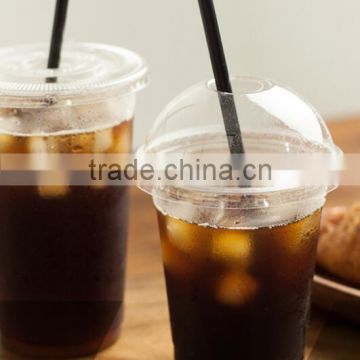 16oz Custom Printed PET Plastic Cups for Cold Juice Coffee Store 500ml