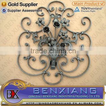 Qingdao Benxiang Wrought Iron rosette for decorate