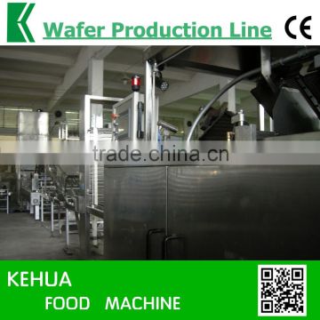 Gas Heated Wafer Baking Line type:27-75 Plates