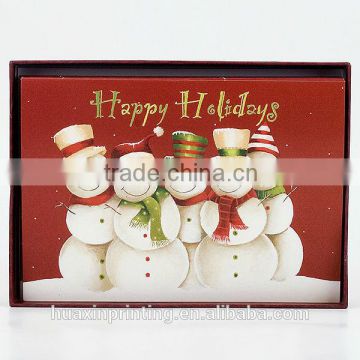 happy holidays greeting card