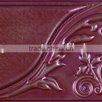 Best Hot Sale 3d Soft Leather Wall Covering TV Background Wall Panels Decorative TV Wall Panel