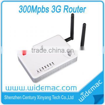 3G 300M Wireless Router with Double 2dBi Antenna / 802.11b/g/n Wireless Router / OEM 300M Wireless Access Point /Wifi Booster