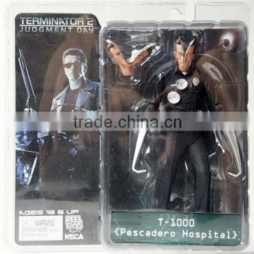 Rare NECA Terminator 2 S3 Series 3 T-1000 Pescadero Hospital 7" Action Figure