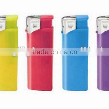 mini gift gas lighter,five solid color with logo
