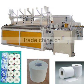 High technology toilet roll machine for rewinding