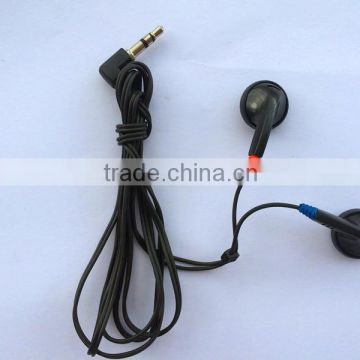 3.5mm stereo promotional bulk earplugs airline headphones