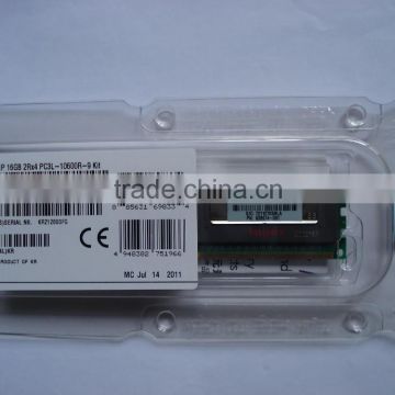 4GB PC3-10600 DDR3-1333MHz ECC Registered CL9 240-Pin DIMM Single Rank Memory P/N 591750-071