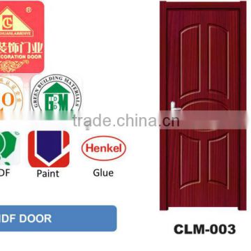 Made of PVC Veneer Environmental Protection Moisture-proof and Non-painting Interior Door