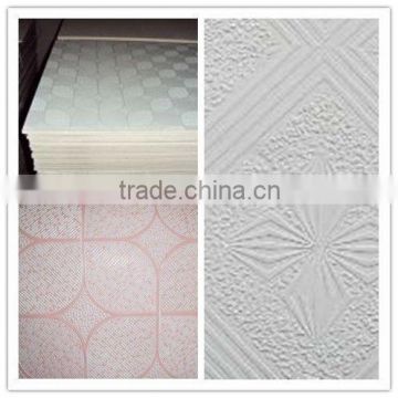 professional export pvc gypsum ceiling board manufacture